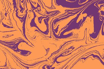 Suminagashi the ancient art of Japanese marbling. Paper marbling or marble waves art. Template for design covers, posters, business cards, presentation, invitation, flyers. Vector.