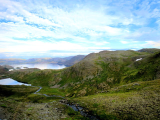 Skandinavische Berglandschaft