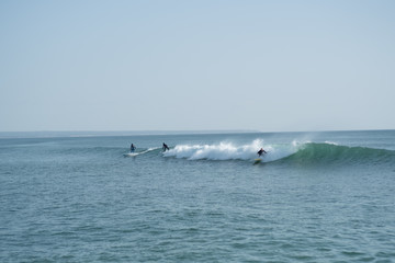 One more day of surf in Costa da Caparica, close to Lisbon in Portugal.