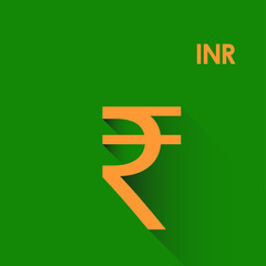 Indian Rupee icon vector symbol