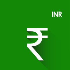 Indian Rupee icon vector symbol