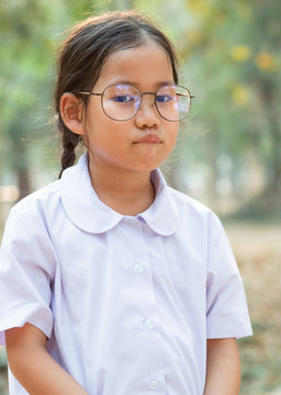 Petulant little girl