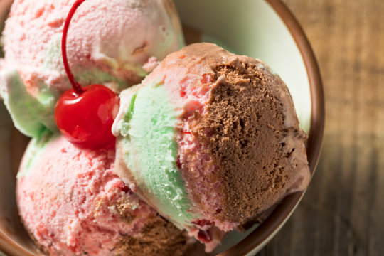 Sweet Spumoni Ice Cream