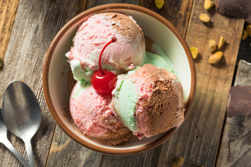 Sweet Spumoni Ice Cream