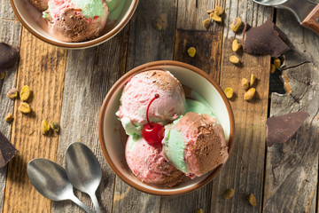Sweet Spumoni Ice Cream