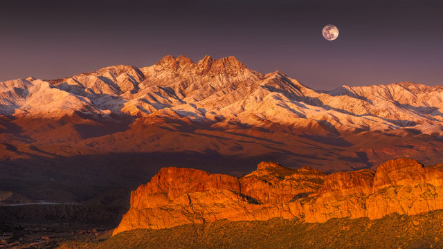 Four Peaks Golden Hour