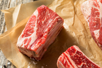 Raw Organic Beef Short Ribs