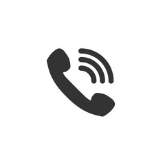 Call icon in simple design. Vector illustration