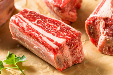 Raw Organic Beef Short Ribs