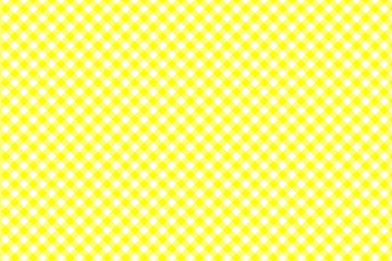 Yellow Gingham pattern. Texture from rhombus/squares for - plaid, tablecloths, clothes, shirts, dresses, paper, bedding, blankets, quilts and other textile products. Vector illustration EPS 10