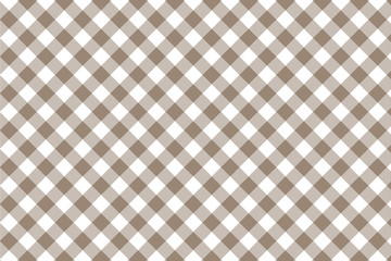 Gingham pattern. Texture from rhombus/squares for - plaid, tablecloths, clothes, shirts, dresses, paper, bedding, blankets, quilts and other textile products. Vector illustration EPS 10 - 265897589