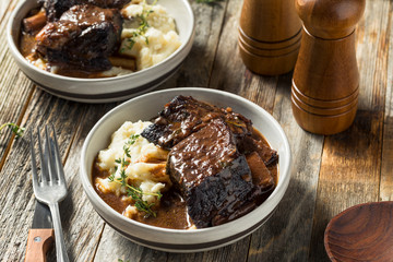 Homemade Braised Beef Short Ribs