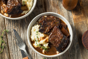 Homemade Braised Beef Short Ribs