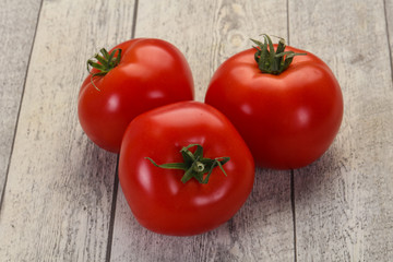 Ripe juicy tomatoes