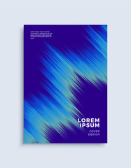 Modern abstract cover design template vector illustration