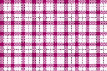 Gingham pattern. Texture from rhombus/squares for - plaid, tablecloths, clothes, shirts, dresses, paper, bedding, blankets, quilts and other textile products. Vector illustration EPS 10