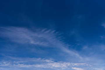 blue sky with white clouds background