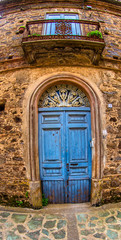 Fototapeta na wymiar Typical portals found in the historic centers of Italian cities.