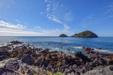 Fototapeta na wymiar natural scenery at the azores island