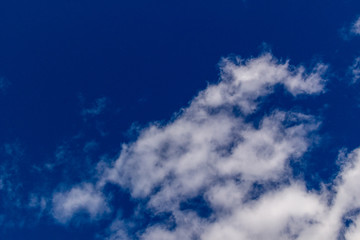 Clouds against blue sky as background