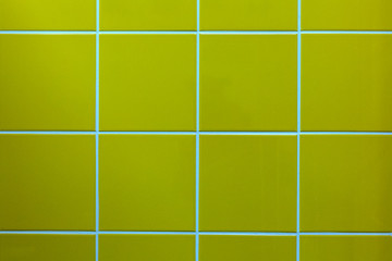 Yellow Tiles. Seamless Tileable Texture.