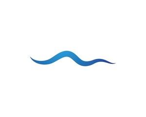 Water wave Logo Template