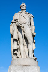 Fototapeta premium Statue of King William IV in London