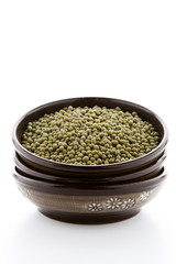 mung beans and dish.