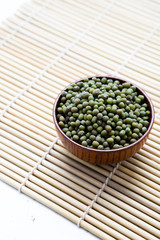 mung beans and dish.