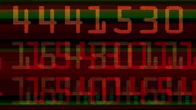 numbers code information counting digital