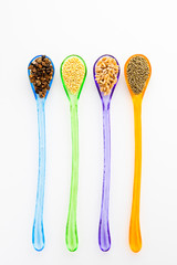 buckwheat, foxtail millet, glutinous millet