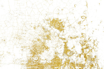 Gold splashes Texture. Brush stroke design element.