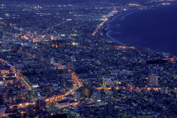 函館の夜景（Night view of Hakodate）