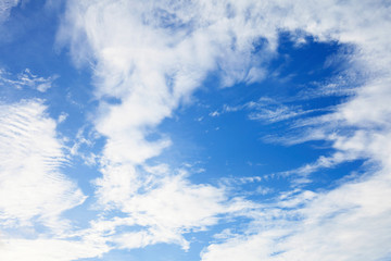Sky clouds background. 