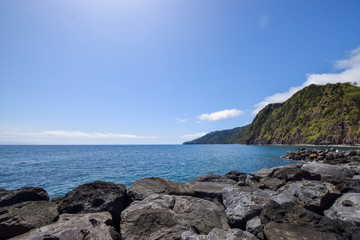 natural scenery at the azores island