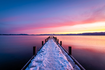 Sunrise from Valhalla Pier
