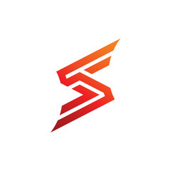 Letter S logo - Vector logo template