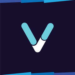 V Letter Logo Icon Vector template