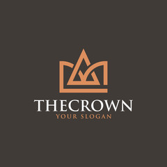 The Crown Logo - Vector logo template