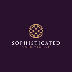 Sophisticated Logo - Vector logo template