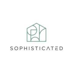 Sophisticated Real Estate Logo - Vector logo template