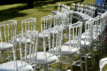 chaises cristallines