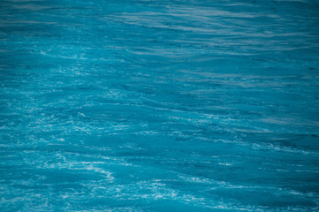 Ship's Wake in Caribbean Sea
