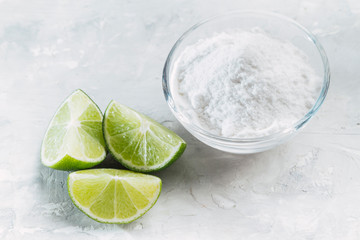 Baking soda and lemon