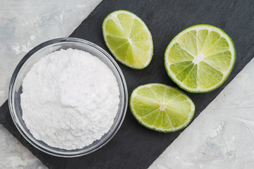 Baking soda and lemon