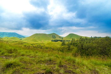 Beautiful view at Wurung Creater, East Java, Indonesia