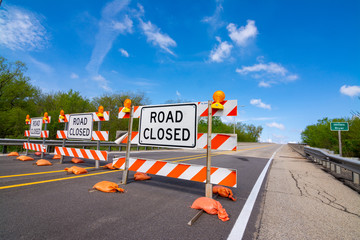 Road closed