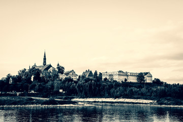 Fototapeta premium Wisła w Sandomierzu