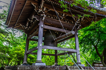bell in a buddhist temple