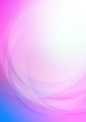 Abstract curved colorful background
